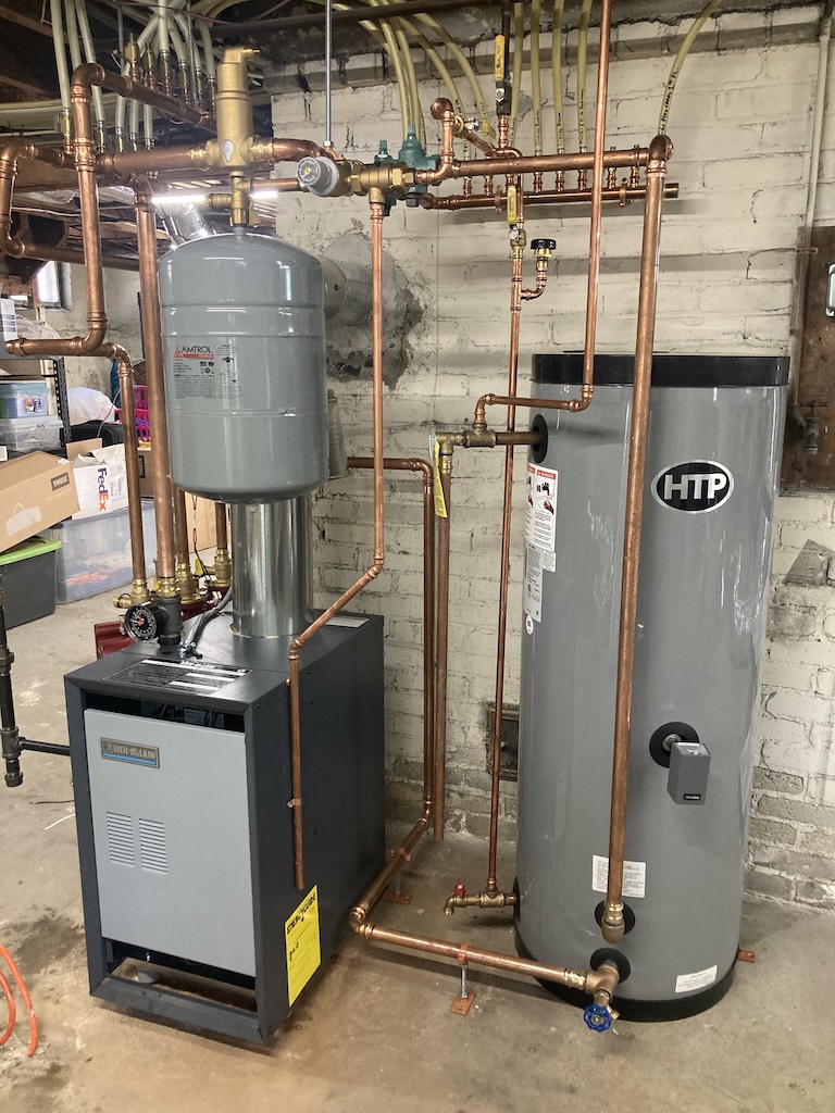 traditional boiler system