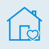 comfort in the home icon