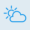 partly cloudy icon